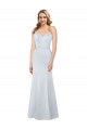 Old Hollywood-Inspired Strapless Formal Satin Bridesmaid Dress / Prom Dress