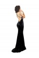 Sleek Fishtail Shaped Open Back Formal Sequin Bridesmaid Dress / Prom Dress