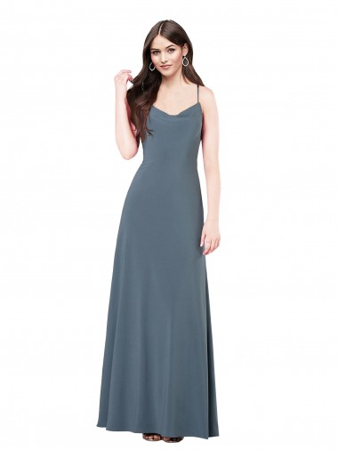 Shop Classic Spandex Bridesmaid Dress / Prom Dress with Scoop Neckline Canada